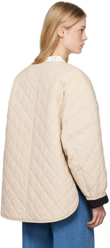 Prešívaná bunda TOTEME TOTEME Exclusive Quilted Jacket Béžová | 223-177-222, 2