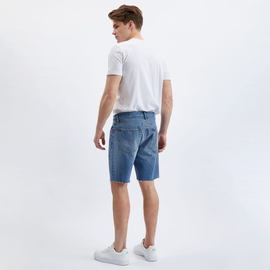 Šortky GAP Straight Denim Short Modrá | 602502-00, 1