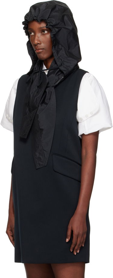 Šál Maison Margiela Maison Margiela Hooded Neck Scarf Čierna | S51TH0092 M35350, 3