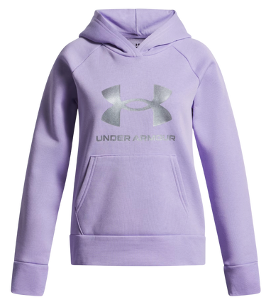 Mikina Under Armour Rival Fleece Shimmer Hoodie Fialová | 6004118-538, 2
