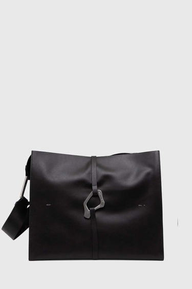 Taška cez rameno HELIOT EMIL Leather Shoulder Bag Čierna | HE.15.44.L03.BLK01, 0