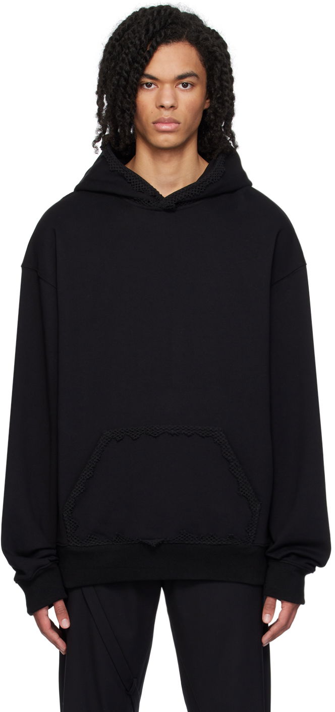 Spherical Black Hoodie