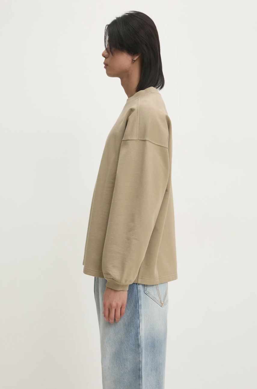 VETEMENTS Oval Logo Cropped Boxy Sweatshirt