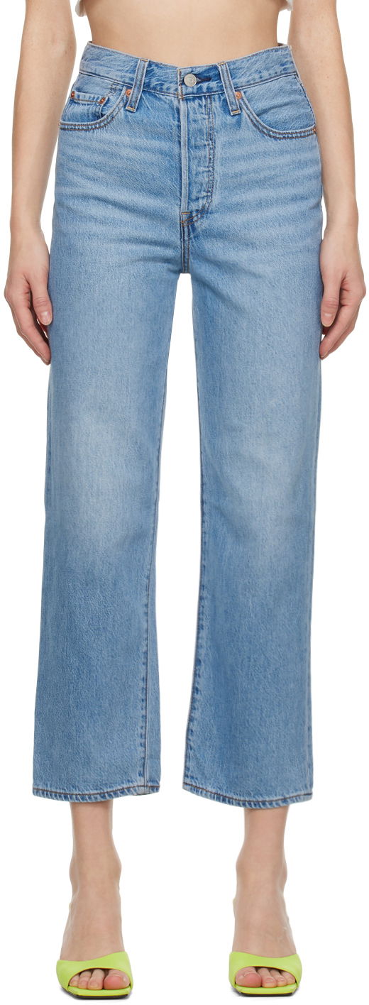 Džínsy Levi's Ribcage Modrá | 72693-0130, 0