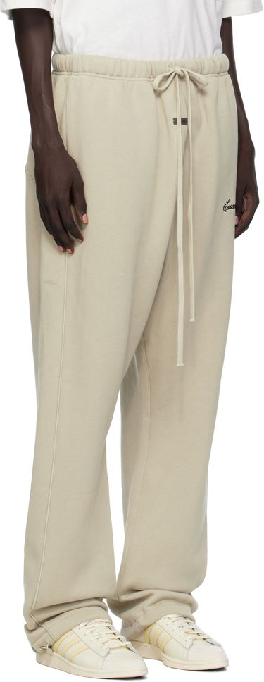 Tepláky Fear of God Fear of God ESSENTIALS Relaxed Fleece Piping Sweatpants Béžová | 130SP258066F, 1
