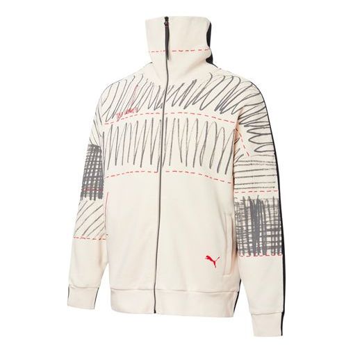 Mikina Puma Michael Lau Two Face Track Jacket Biela | 530355-75