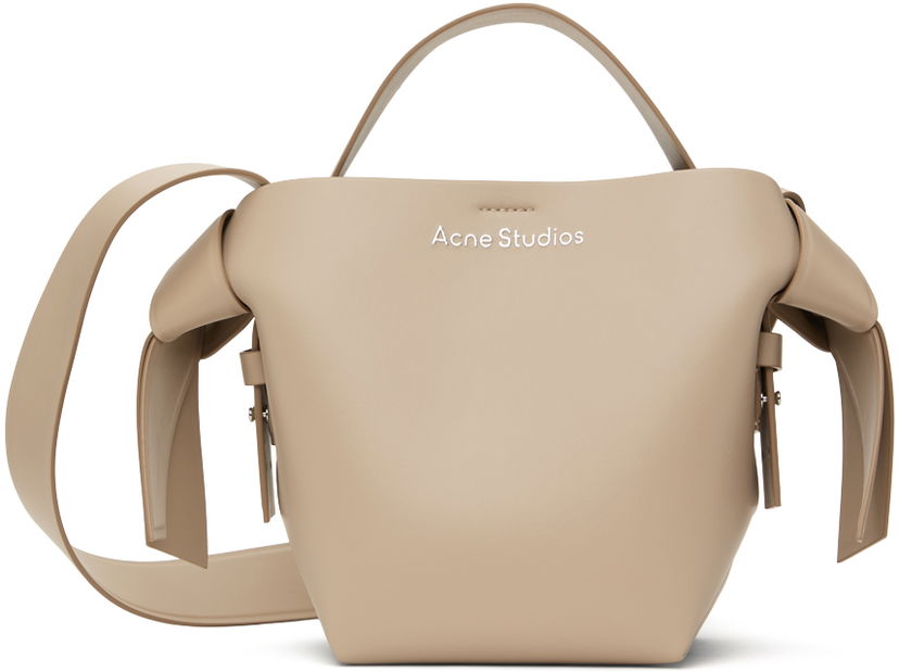 Taška cez rameno Acne Studios Musubi Mini Bag Béžová | A10340-