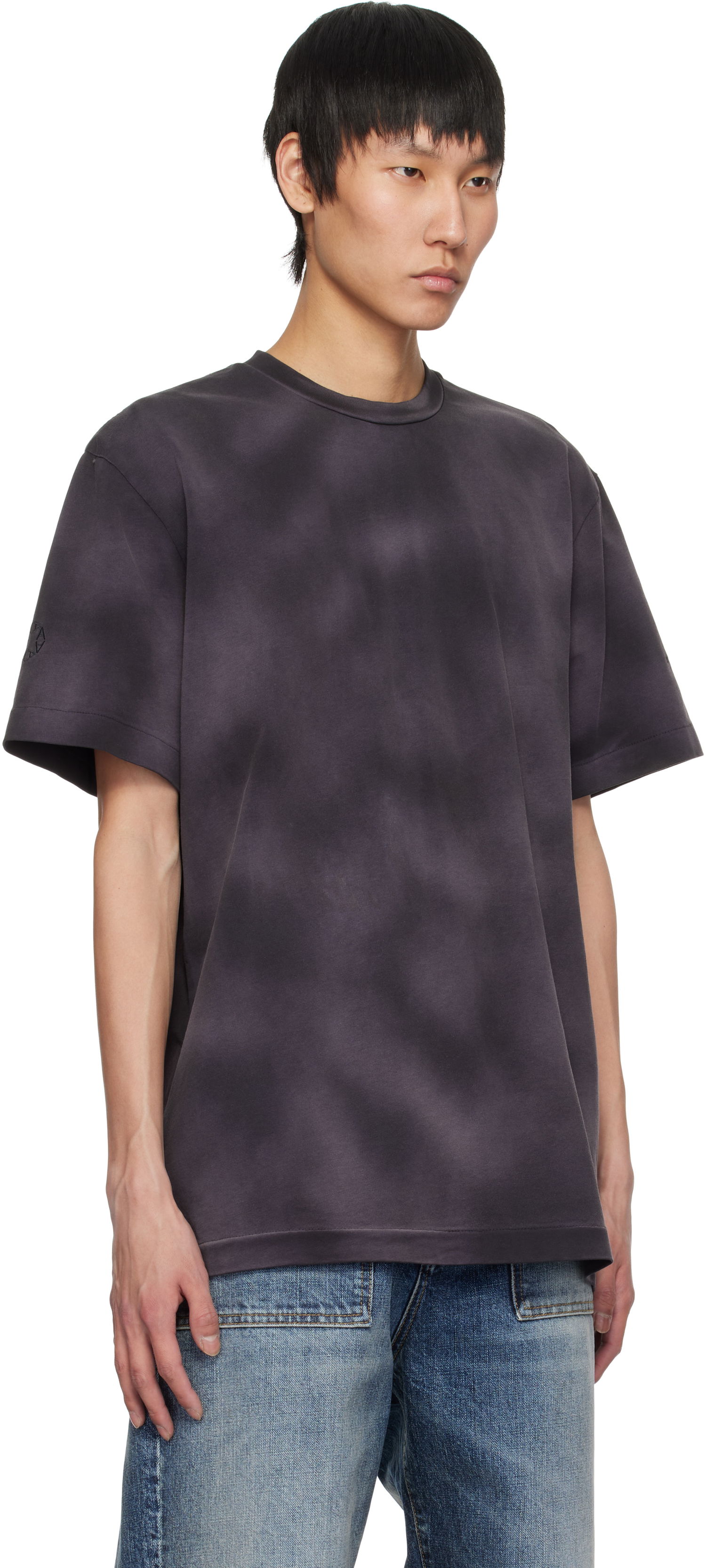 Tričko 1017 ALYX 9SM 1017 ALYX 9SM Garment Dyed Boxy T-Shirt Fialová | AAMTS0480FA01, 1