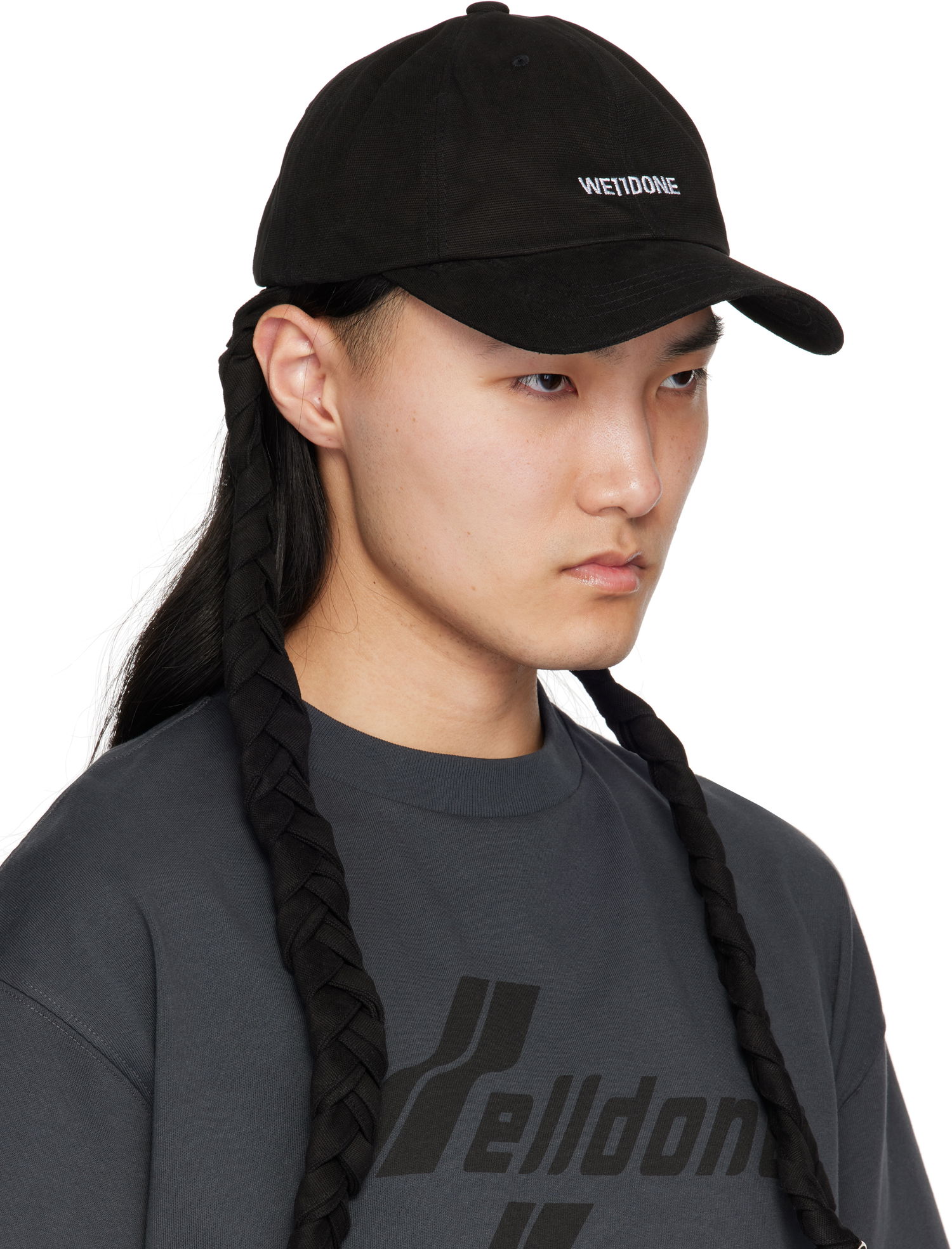 Šiltovka We11done We11done Logo Braid Cap Čierna | WD-AH0-25-430-U-BK, 1