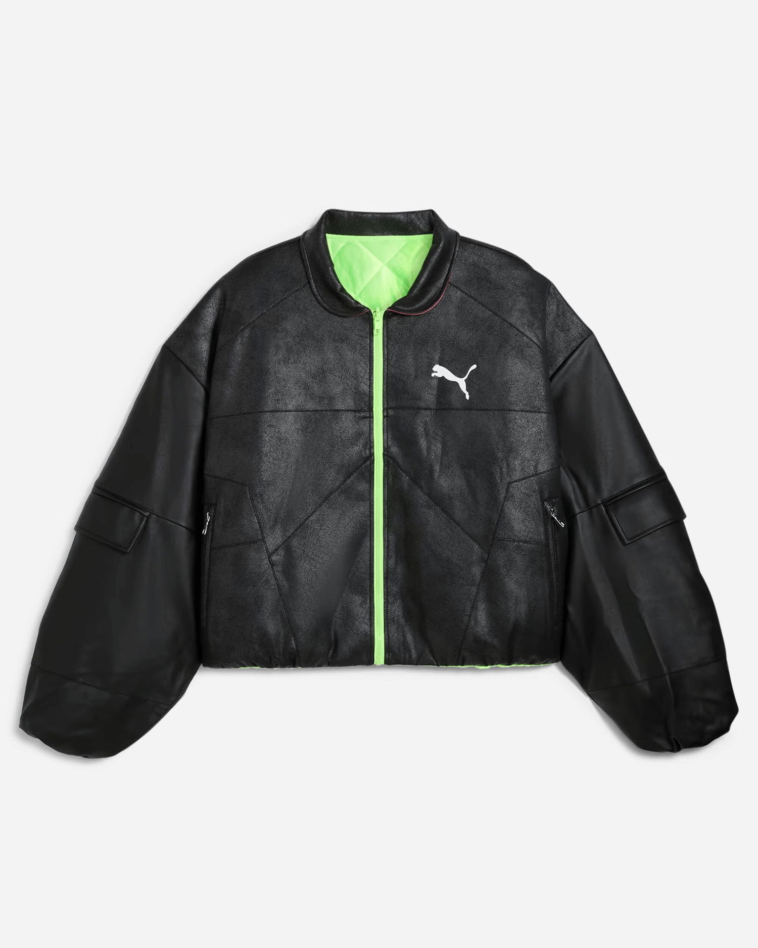 Bomber bunda Puma A$AP Rocky Pleather Jacket Čierna | 632480-01, 0