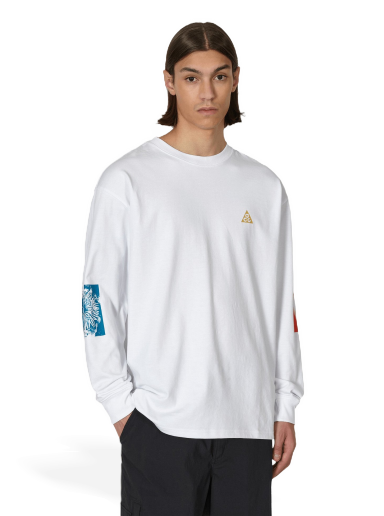 Tričko Nike ACG Cosmic Coast Longsleeve T-Shirt Biela | DX9452-100