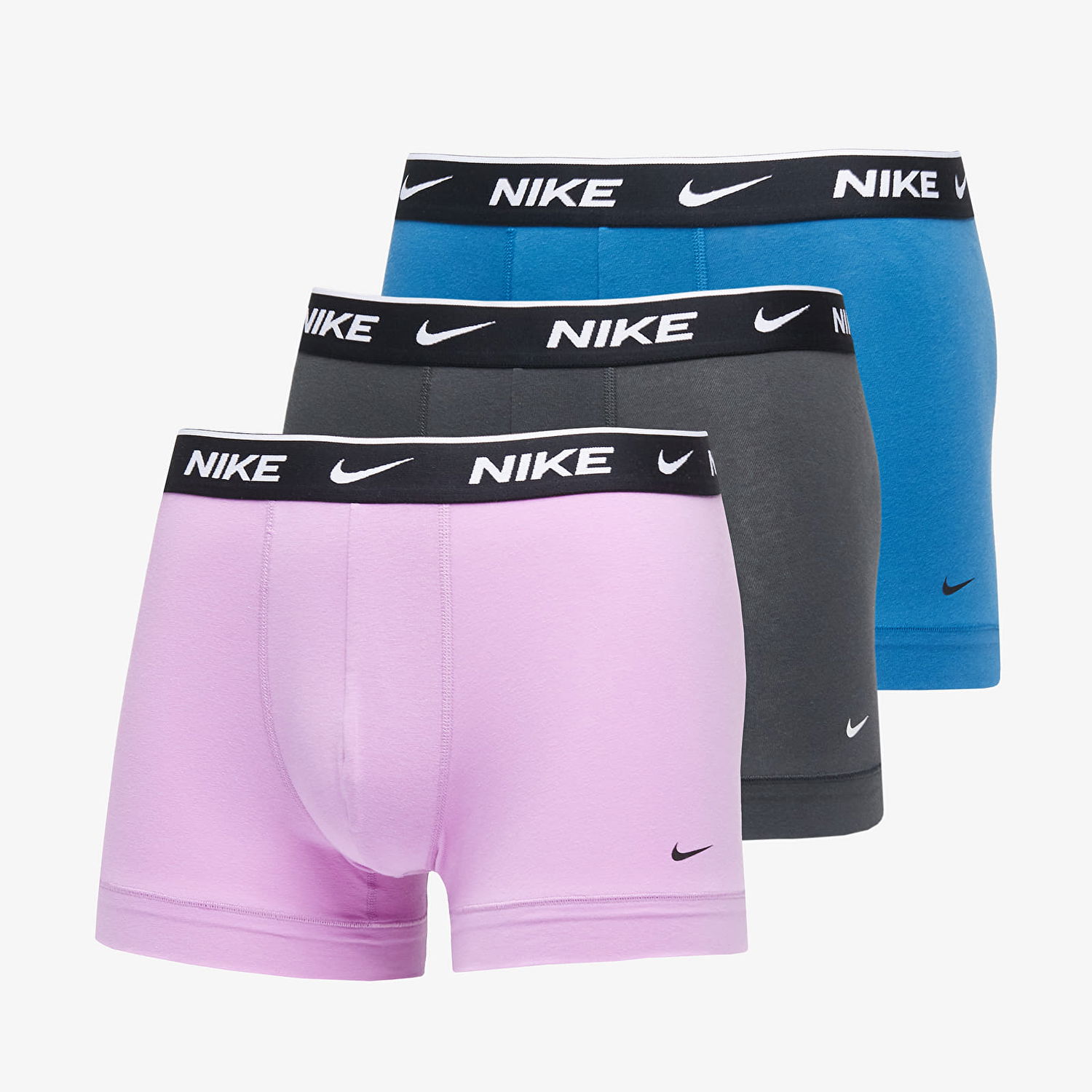 Spodná bielizeň a ponožky Nike Trunk 3-Pack Multicolor Rôznofarebný | 0000KE1008-GG9, 0