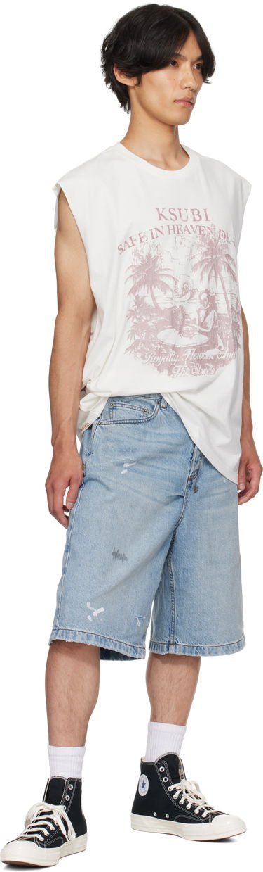 Šortky Ksubi Ksubi Maxx Painter Shorts Modrá | MPF25WA002, 3