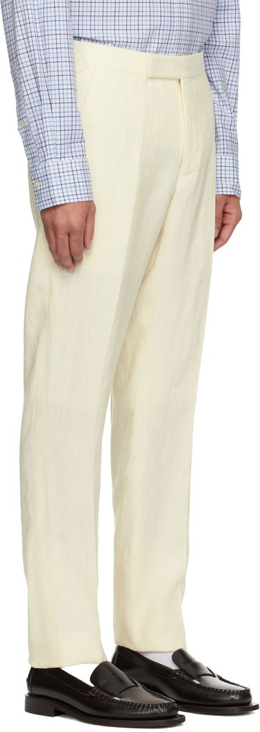 Nohavice Polo by Ralph Lauren Polo Ralph Lauren Linen Suit Trousers Béžová | 715793698003, 1