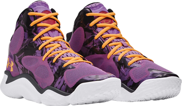 Tenisky a topánky Under Armour Unisex Curry Spawn FloTro Basketballschuhe Provence Fialová | 3027372-500, 4
