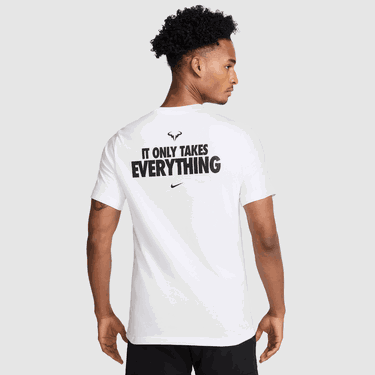 Tričko Nike Rafael Nadal Graphic Tennis T-Shirt Biela | IM6054-100, 3