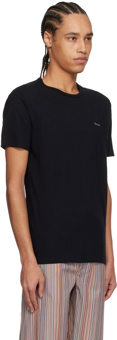 Tričko Paul Smith Paul Smith Organic Cotton Logo Lounge T-Shirt Čierna | M1A-389-M3PK-2A, 1