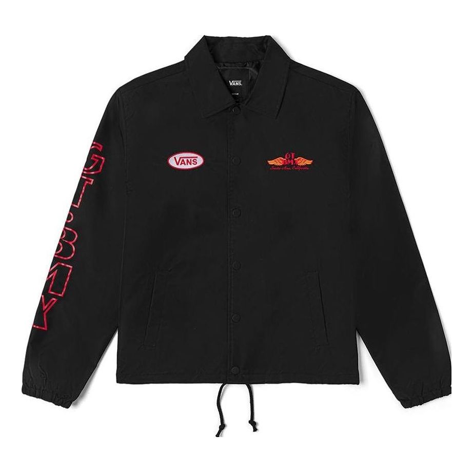 Vetrovka Vans Our Legends Coaches Jacket Čierna | VN0008FHBLK, 0