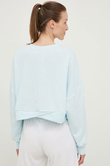 Mikina adidas Originals AEROREADY Studio Loose Sweatshirt Tyrkysová | HM2302, 1