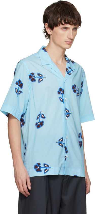 Košeľa Paul Smith Paul Smith 'Tri Flower' Short-Sleeve Shirt Modrá | M1R-905U-T02752-40, 1
