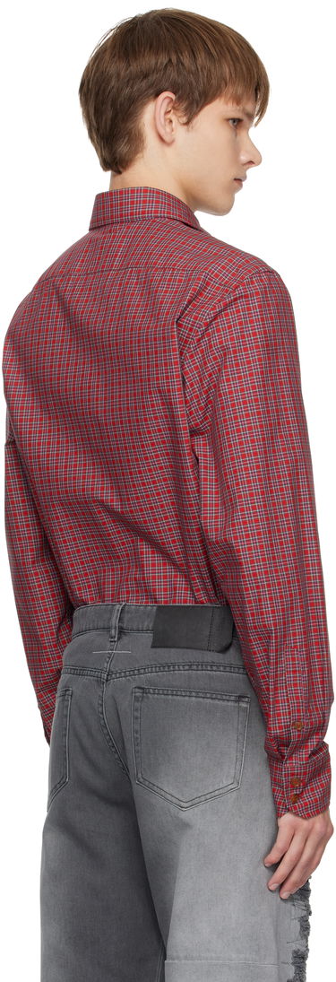 Košeľa Vivienne Westwood Vivienne Westwood Ghost Plaid Shirt Červená | 2401000J-W0179-, 2