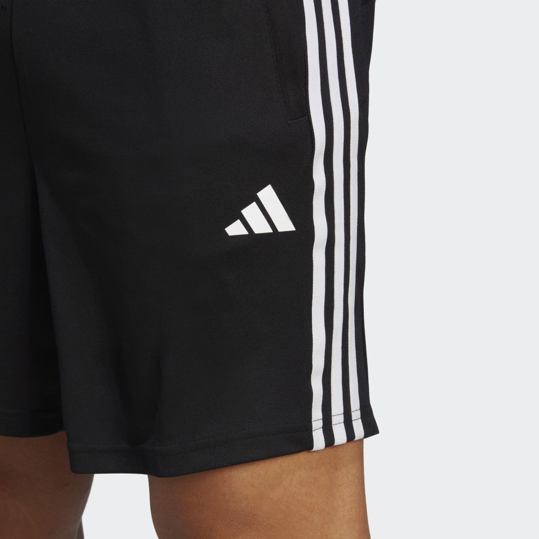 Essentials Piqué 3-Stripes Training Shorts