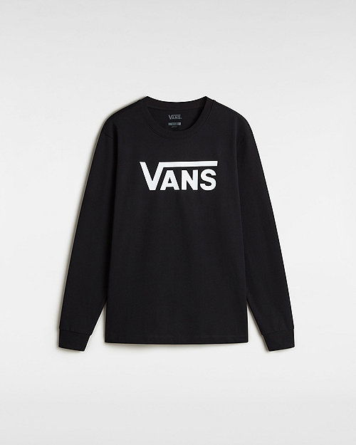 Tričko Vans Vans Flying V Classic Long Sleeve T-Shirt, Size L Čierna | VN0A47WNBLK, 0
