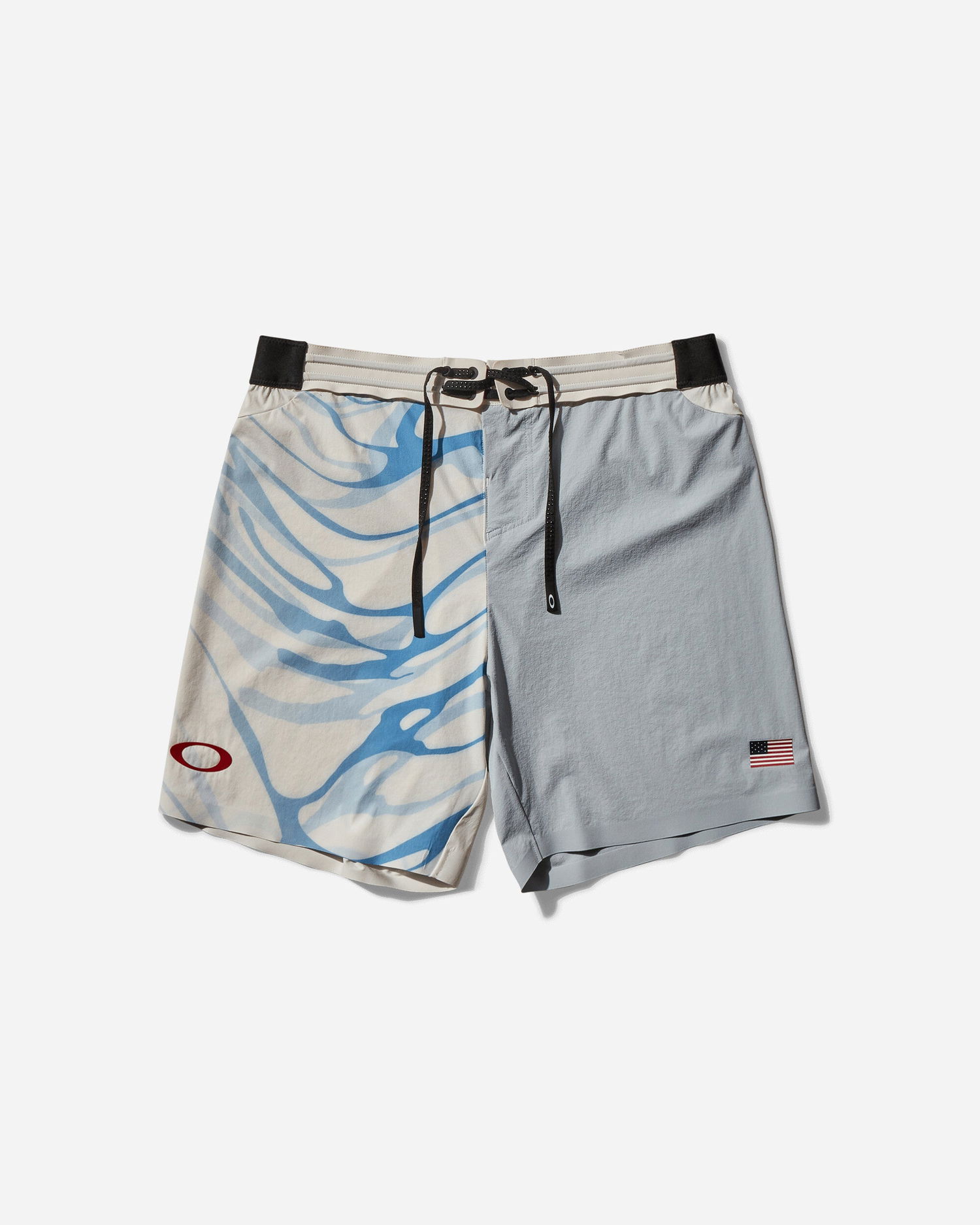 Plavky OAKLEY Team USA Surfing 2-in-1 Boardshorts Šedá | FOA407813 23B, 1