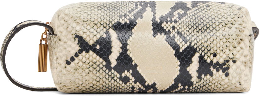 Taška cez rameno Khaite Mini Kye Python-Effect Crossbody Bag Rôznofarebný | H3041-803