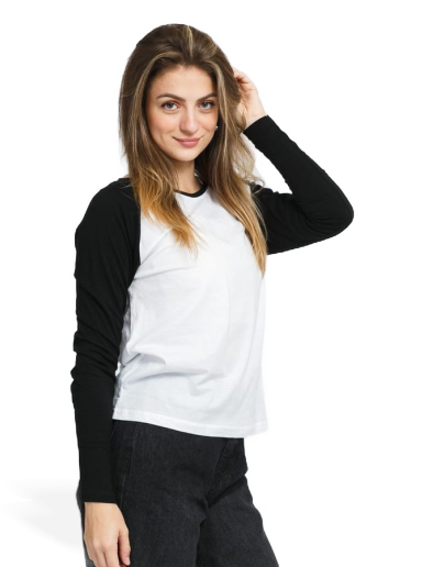 Tričko Urban Classics Contrast Raglan Top Biela | TB4539 white