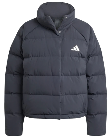 Prešívaná bunda adidas Originals Hooded Helionic Relaxed Down Puffer Jacket Čierna | jn2087, 4