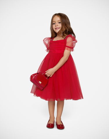 Tenisky a topánky Dolce & Gabbana Dolce & Gabbana Patent Leather Ballet Flats With Metal Dg Logo Červená | D11141A132887124, 1