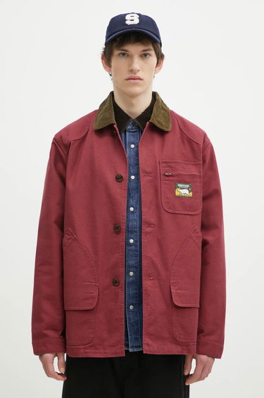 Bunda Human Made Hunting Oversized Jacket Červená | HM28JK030, 0
