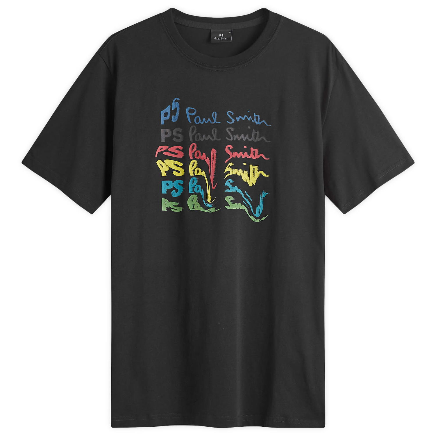 Tričko Paul Smith Paul Smith Distorted Logo T-Shirt, Size M Čierna | M2R-011R-NP4697-79, 1