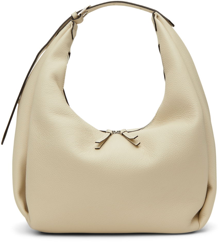 Taška cez rameno TOTEME Shoulder Bag with Belt Béžová | 232-9106-613, 0