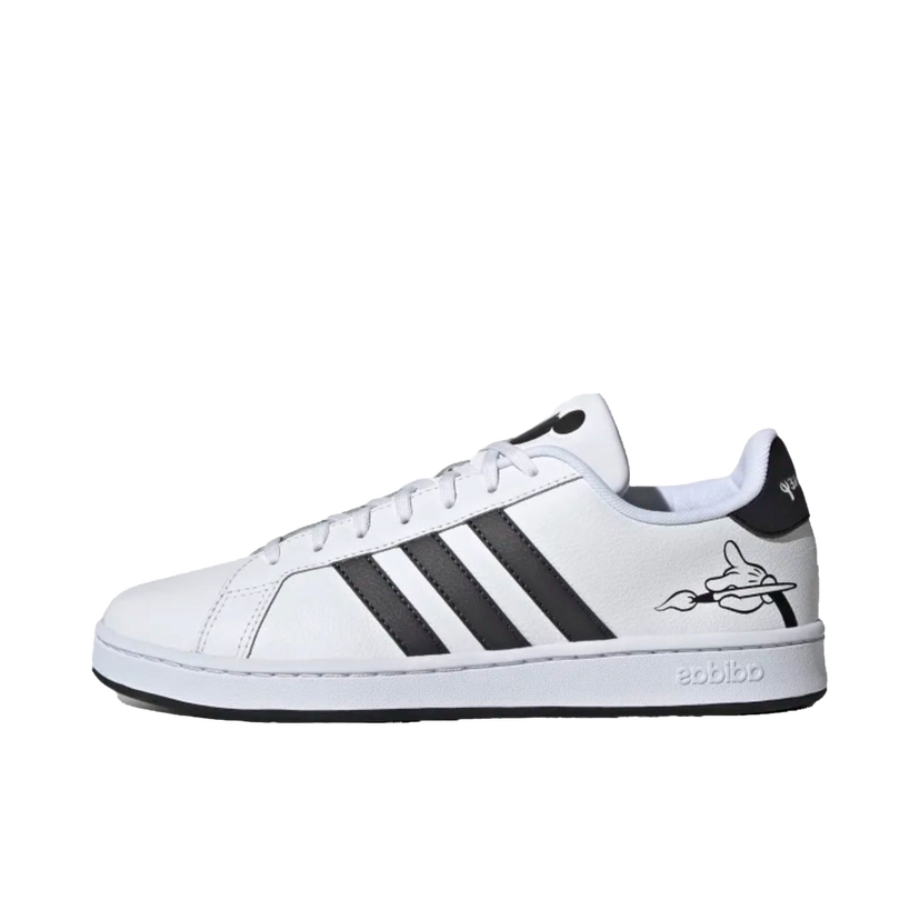 Tenisky a topánky adidas Originals Grand Court Base Disney Mickey Mouse Brush Biela | GW3658