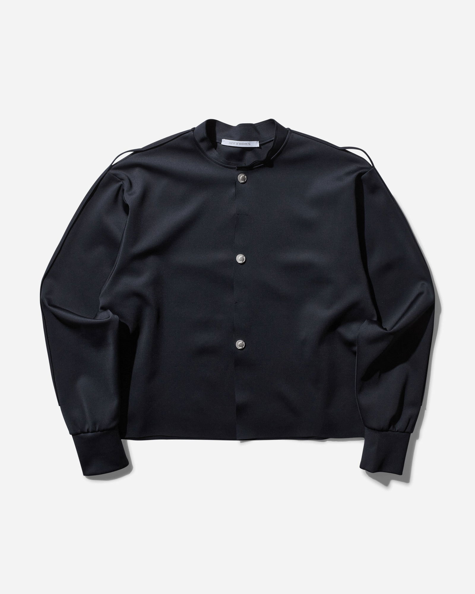 Long Sleeve Button Up Blouson