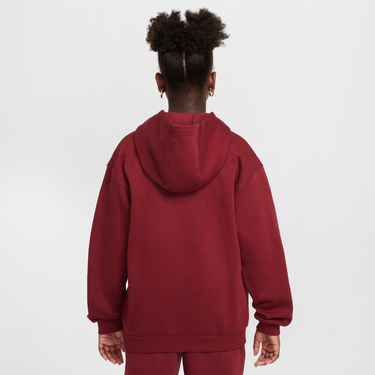 Mikina Nike Nike Sportswear Club Fleece Full-Zip Hoodie Vínová | FD2931-677, 1