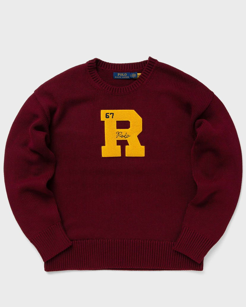 Mikina Polo by Ralph Lauren Polo Ralph Lauren LONG SLEEVE PULLOVER Červená | 710941094001