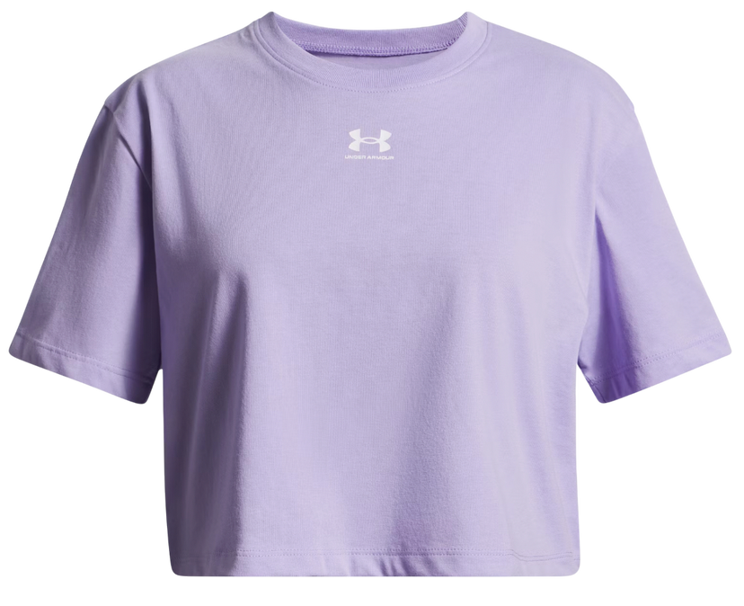 Tričko Under Armour Rival Short Sleeve T-Shirt Fialová | 1389755-538