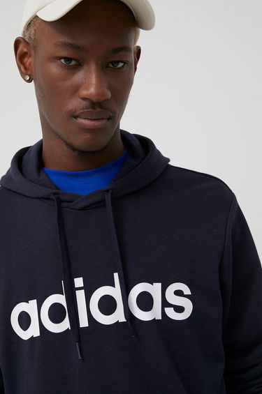 Mikina adidas Originals Hoodie Essentials French Terry Navy | gk9066, 2