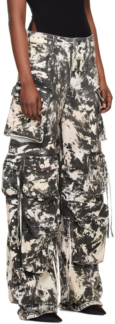 Cargo nohavice The Attico Attico Fern Cargo Jeans Rôznofarebný | 242WCP84 D072, 1