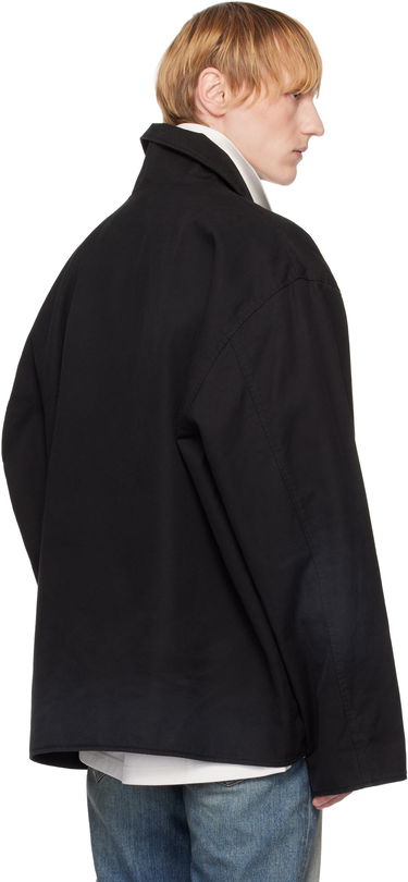 Vetrovka Balenciaga Zip-Up Jacket Čierna | 817649TRP15, 2