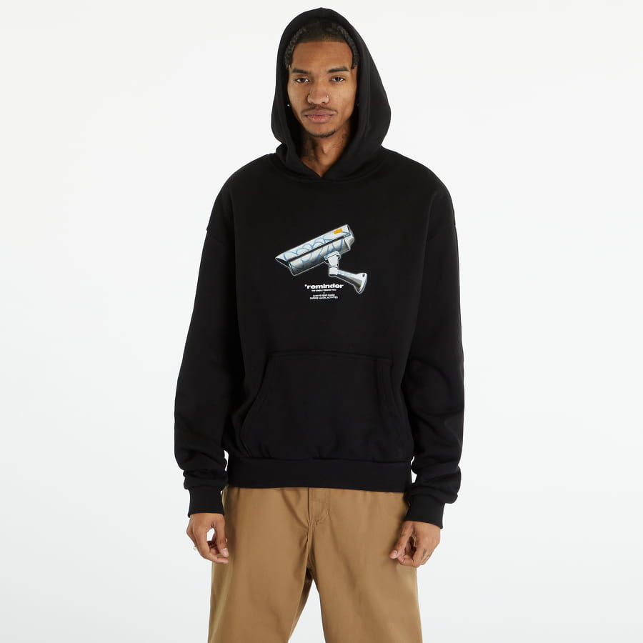 Mikina Urban Classics CCTV Ultraheavy Oversize Hoodie Čierna | MT2538-00007, 0