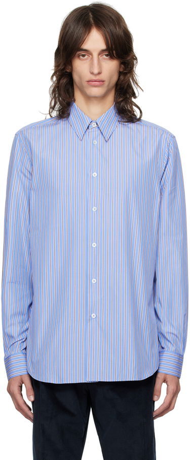Košeľa Paul Smith Paul Smith Striped Casual Fit Shirt Modrá | M1R-700Y-N02387-41, 0