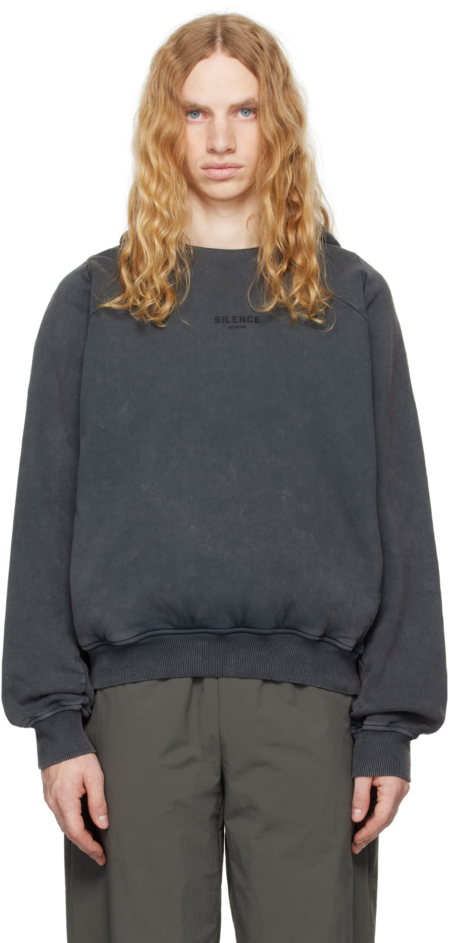 Mikina Han Kjøbenhavn Raglan Hoodie Šedá | U-134148, 0
