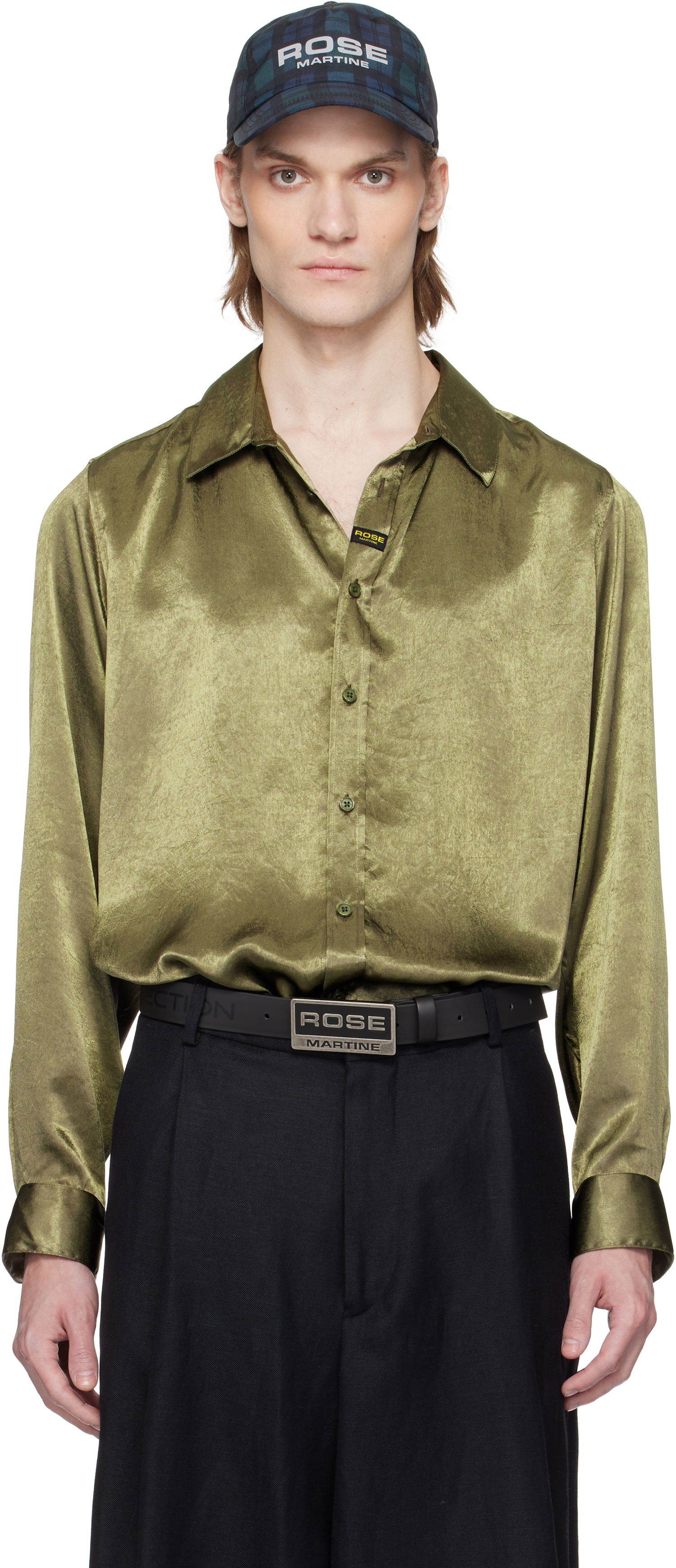Šiltovka Martine Rose Martine Rose Classic Shirt Zelené | 401WS26417, 0