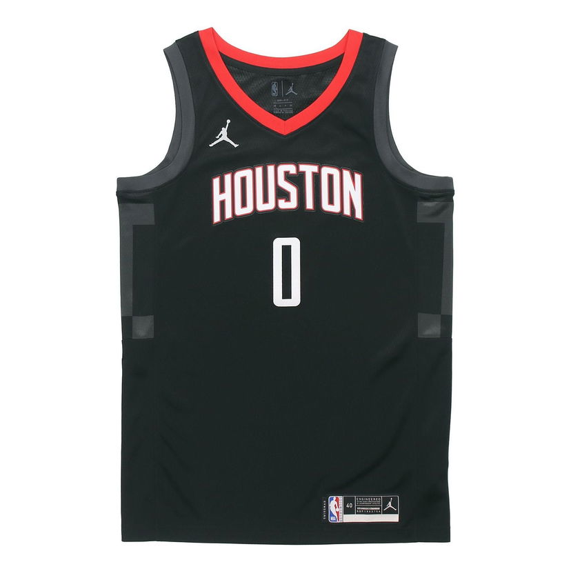 Dres Jordan Jordan NBA Rockets Westbrook #0 Swingman Jersey 2020/21 Čierna | CV9478-010