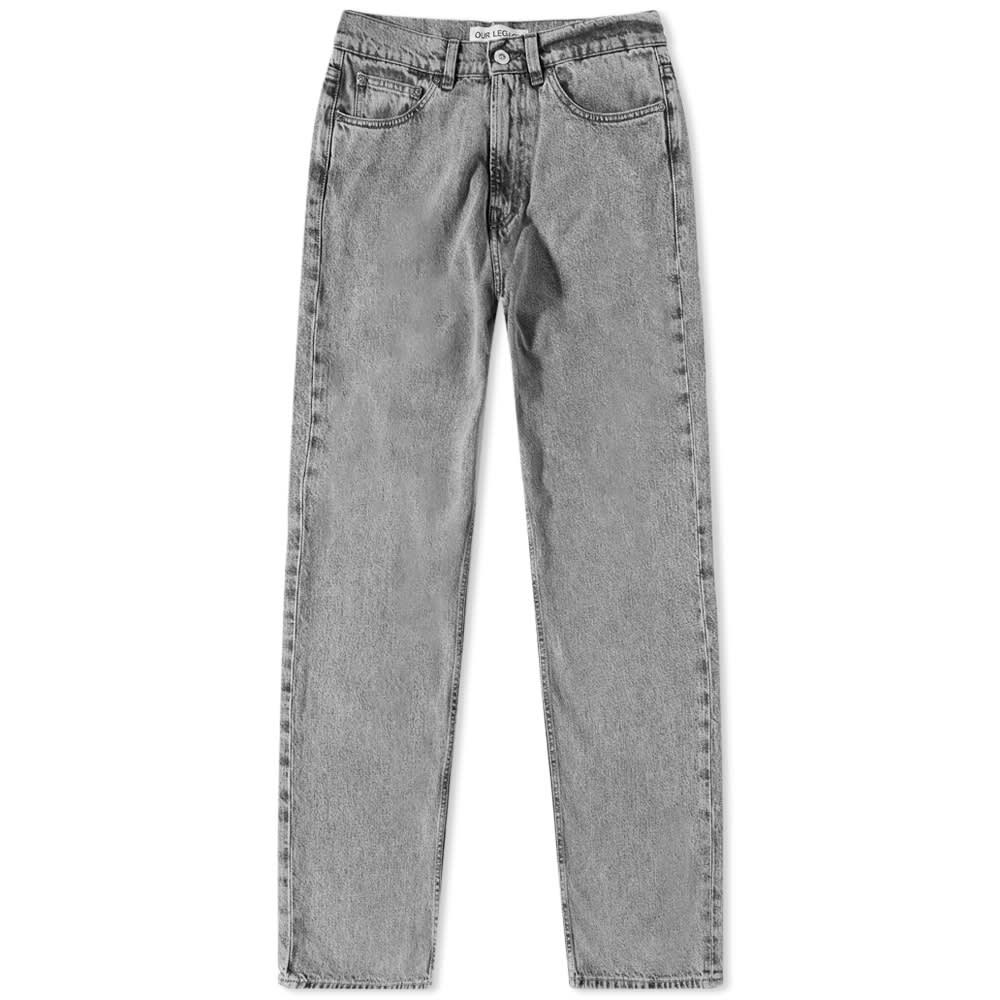 Džínsy OUR LEGACY Third Cut Jeans Šedá | M2235TSB, 0