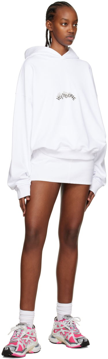 Sukňa We11done We11done Low-Rise Denim Mini Skirt Biela | WD-DS3-22-372-W-WH, 3